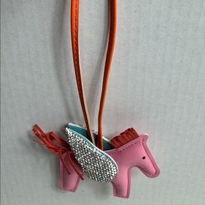 Horse unbranded bag charm
